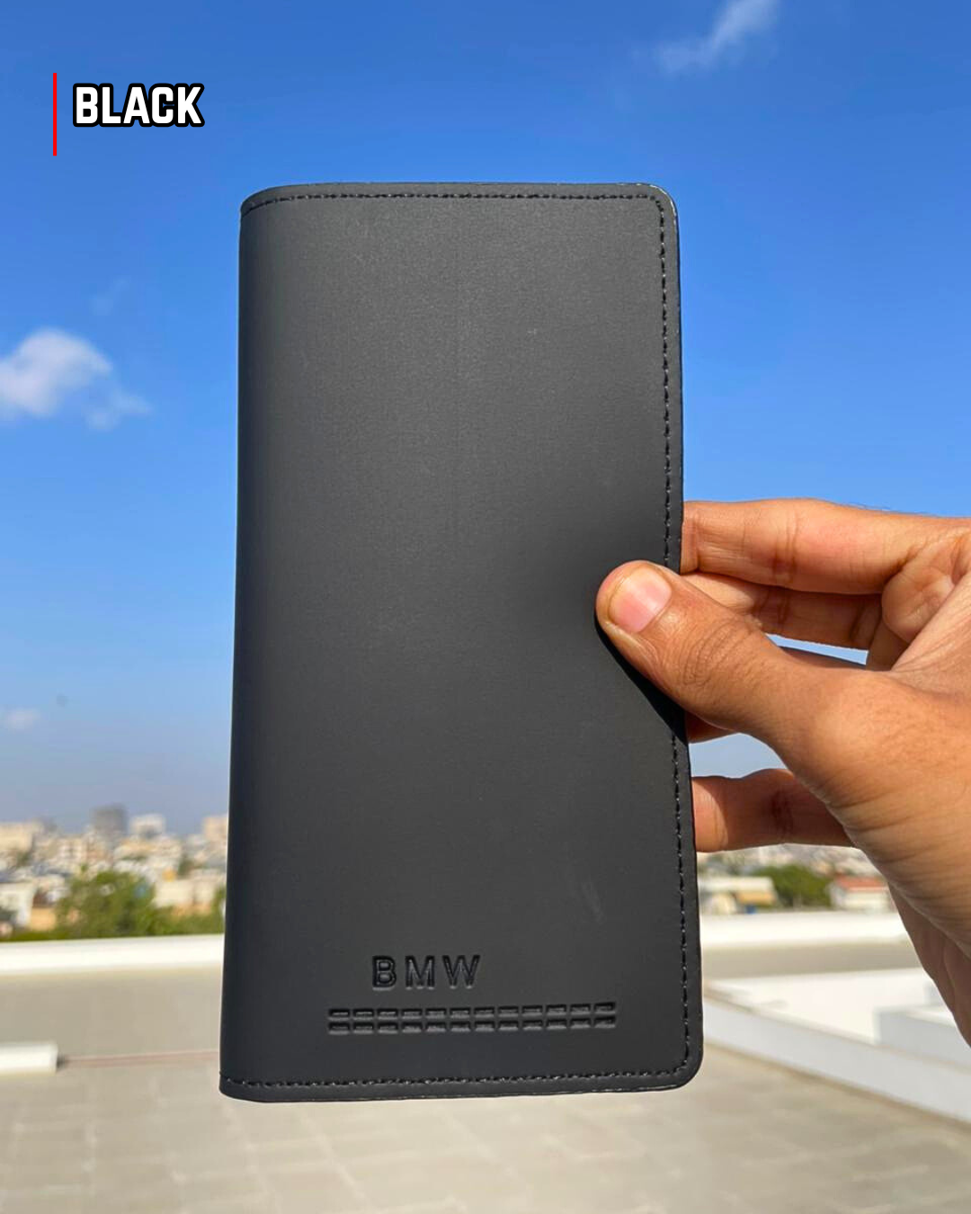 Luxury Long Wallet for Men – Premium Leather Card Holder Wallet