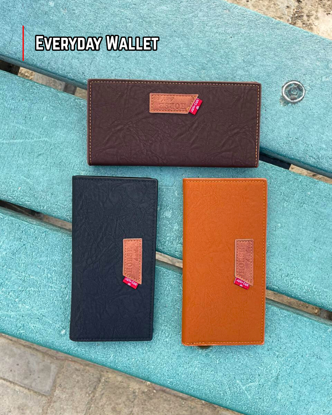 Men’s Long Wallet – Multi Card & Cash Organizer